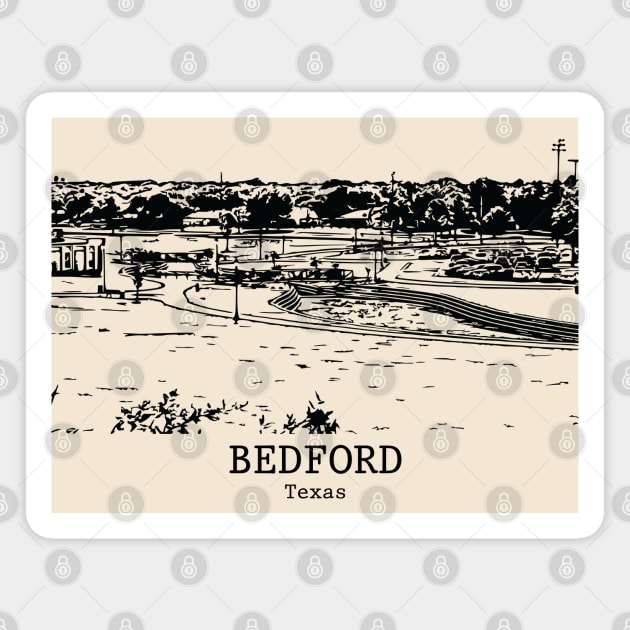 Bedford - Texas Magnet by Lakeric